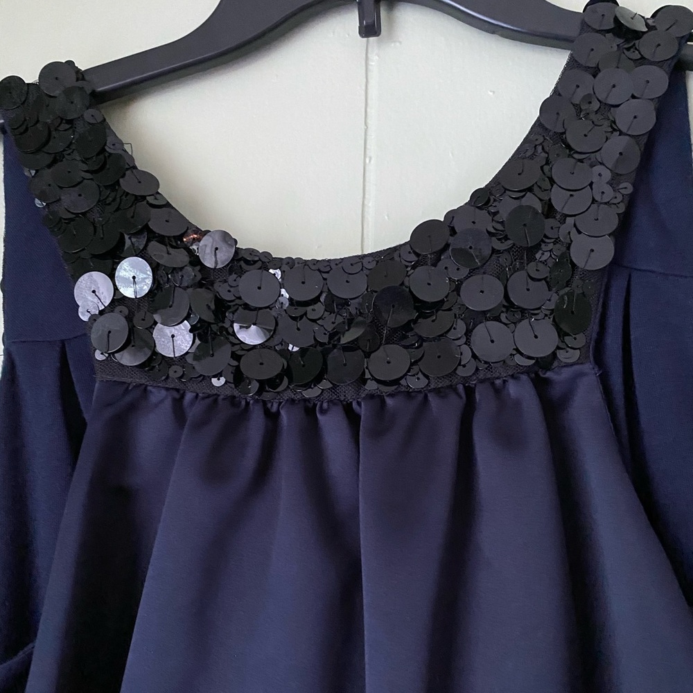 Simply Vera Vera Wang Blue Dress. Size 12 - Picture 3 of 9